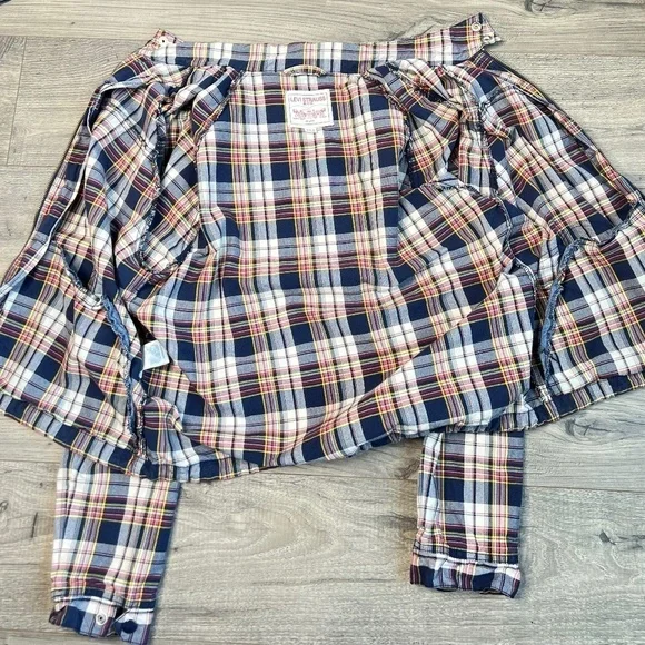 Levi’s Girls Plaid Hooded Zip Up Jacket Size Large - Picture 6 of 12